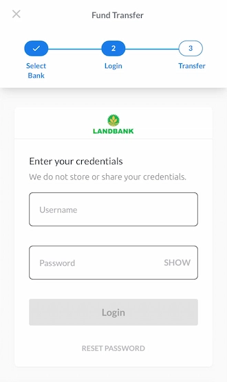 🌷Step 3: Fill in the username and password.