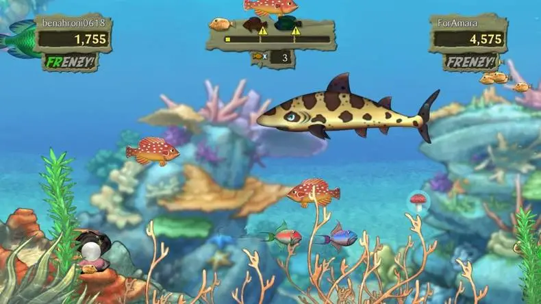 Introduction to the game fishing Frenzy