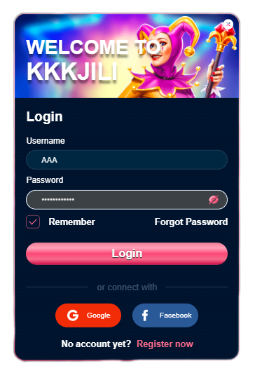 KKKJILI login
